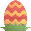 egg, easter, grass, day, nature, hunt, holiday, sunday, decoration 