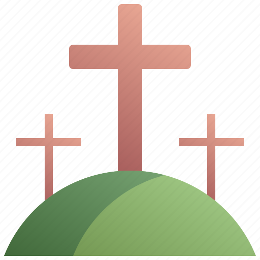 Graveyard, grave, cross, cemetery, death, holiday, sunday icon - Download on Iconfinder