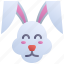 rabbit, bunny, easter, day, face, hare, holiday, sunday, decoration 