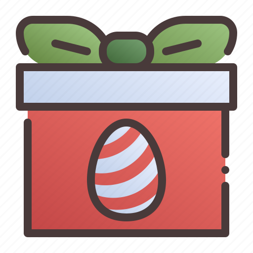 Gift, present, box, easter, egg icon - Download on Iconfinder