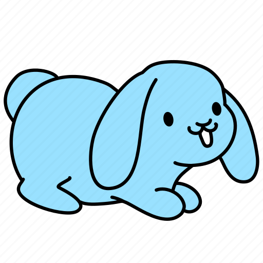 Animal, bunny, cute, easter, flap, rabbit icon - Download on Iconfinder