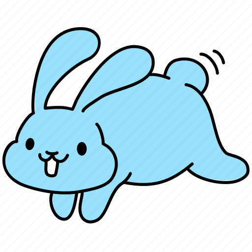 Bunny, easter, hop, jump, pet, rabbit, spring icon - Download on Iconfinder