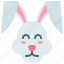 rabbit, bunny, easter, day, face, hare 