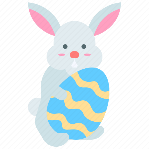 Rabbit, hold, easter, holding, egg, bunny icon - Download on Iconfinder