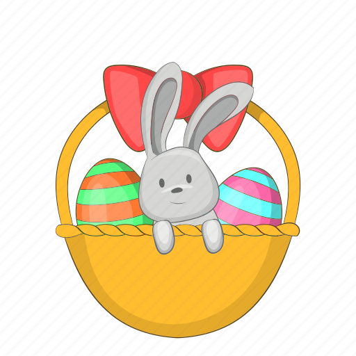 Basket, bunny, easter, egg icon - Download on Iconfinder