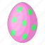easter, egg, holiday, striped 