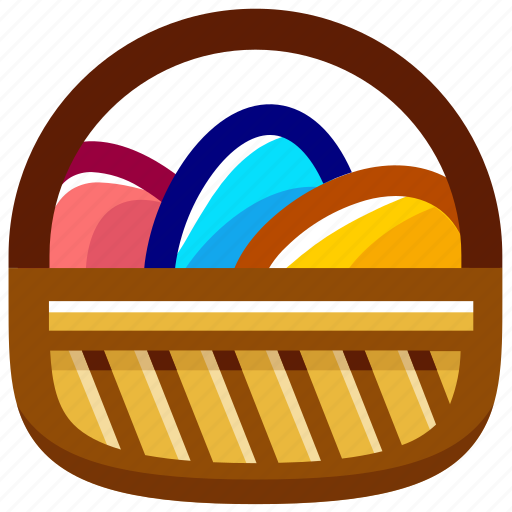 Basket, easter, easteregg, egg, eggs, food icon - Download on Iconfinder