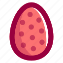 dots, easter, easteregg, egg, food, pattern, pink
