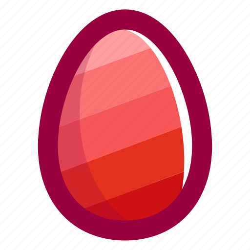 Easter, easteregg, egg, food, pattern, pink, stripes icon - Download on Iconfinder