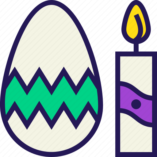 Bunny, candle, celebration, easter, egg, rabbit icon - Download on Iconfinder