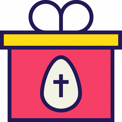 Bunny, celebration, easter, egg, gift, rabbit icon - Download on Iconfinder