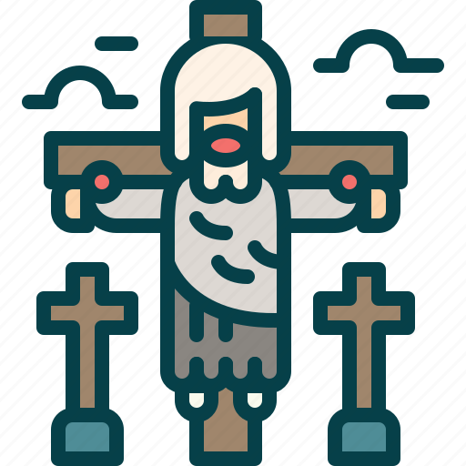 Cross, crucified, easter, jesus icon - Download on Iconfinder