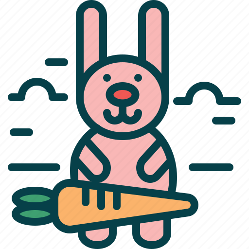 Animal, carrot, easter, rabbit icon - Download on Iconfinder