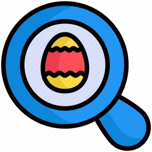 Magnifying egg, magnifying glass, egg, find, search icon - Download on Iconfinder