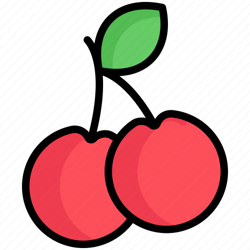 Cherries, fruit, healthy, berry, food, natural icon - Download on Iconfinder