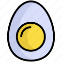 boiled egg, food, egg, healthy, breakfast, yolk