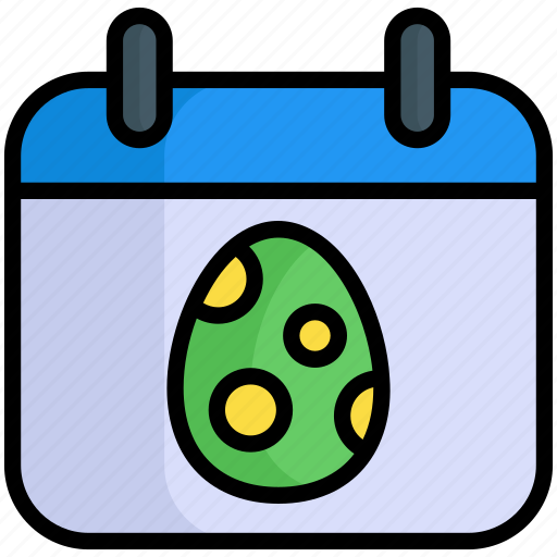 Easter egg, calendar, date, day, egg, event icon - Download on Iconfinder