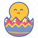 bunny, easter, egg, gift
