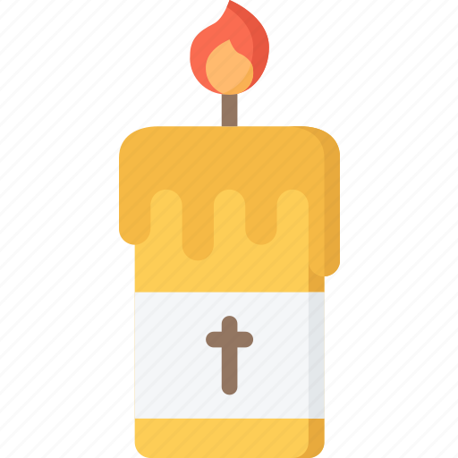 Candle, candles, christianity, easter, holidays, religious icon - Download on Iconfinder