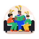 story reading, storytelling, fatherhood, parenting, family time 