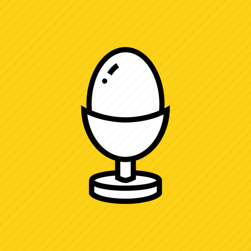 Boiled, easter, egg, food, meal, hard icon - Download on Iconfinder