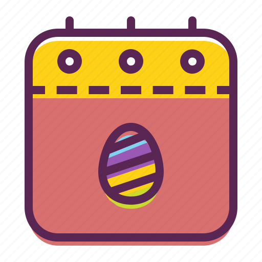 Calendar, countdown, date, easter, event, festival icon - Download on Iconfinder