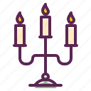 candelabra, candle, christmas, easter, light, hygge