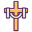 christ, christian, cross, easter, holy, post, tradition 