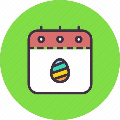 Calendar, countdown, date, easter, event, festival, day icon - Download on Iconfinder