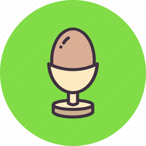Boiled, easter, egg, food, meal, hard icon - Download on Iconfinder
