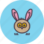 bunny, ears, easter, owl, rabbit, animal 