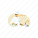 chef, cooking 