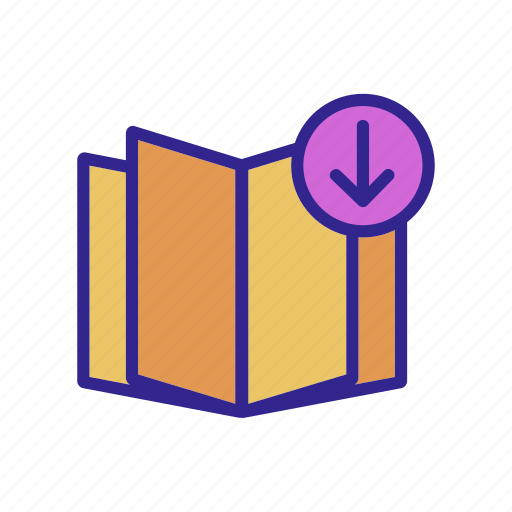 Book, device, download, ebook, electronic, outline, tool icon - Download on Iconfinder