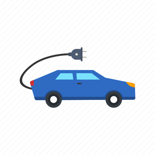 Electric car, car, transport icon - Download on Iconfinder