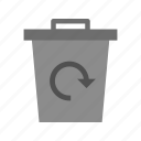 recycle bin, garbage, recycle