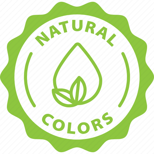 Green, label, natural colors, natural, colors, bio icon - Download on Iconfinder