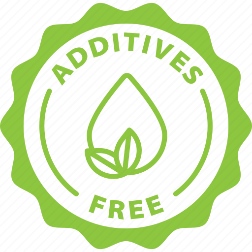 Green, label, additives free icon - Download on Iconfinder