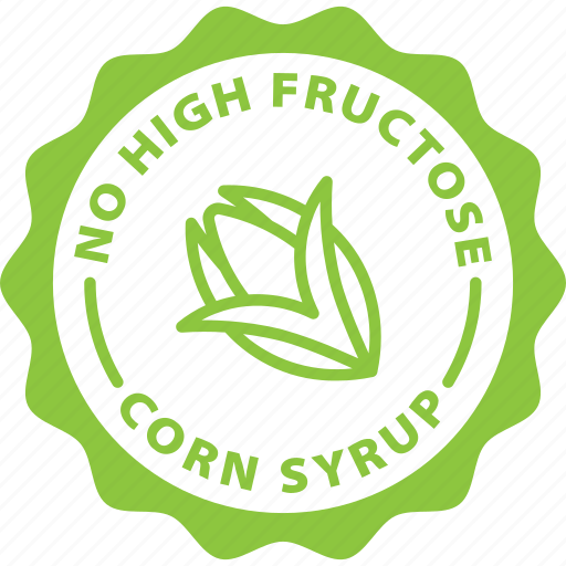 No high fructose corn syrup, green, stamp, label, hfcs free icon - Download on Iconfinder