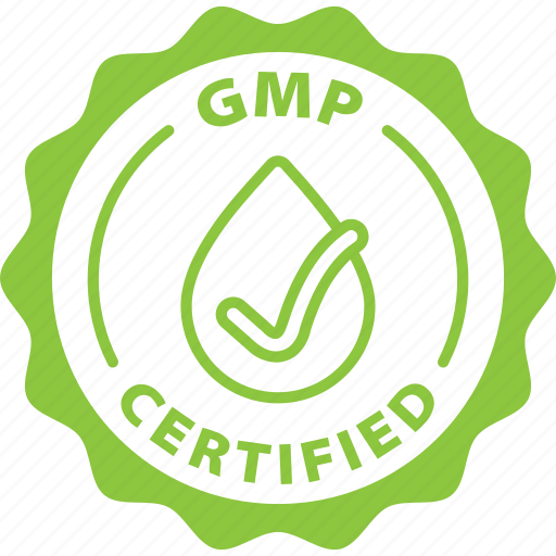 Green, label, gmp certified icon - Download on Iconfinder