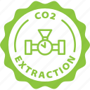 green, label, co2 extraction, co2, extraction