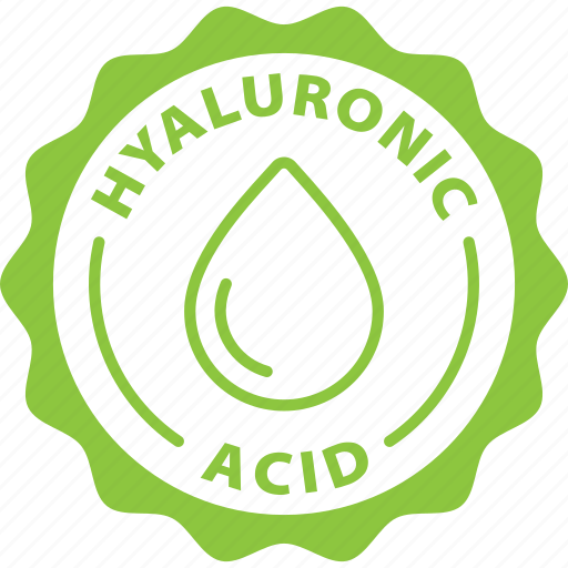 Green, label, hyaluronic acid, hyaluronic icon - Download on Iconfinder