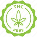 green, label, thc free, medical, marijuana, cbd