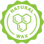 green, label, natural wax, natural, wax 