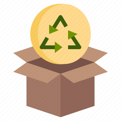 Box, recycling, package, recycle, shipping, delivery, ecology icon - Download on Iconfinder
