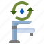 eco, tap, faucet, furniture, household, ecology, environment, water 