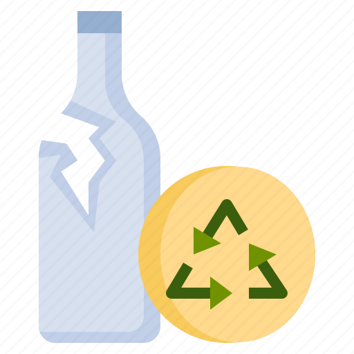 Glass, recycling, broken, ecology, environment, waste icon - Download on Iconfinder