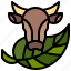 eco, beef, organic, food, ecology, environment, leaf, cow 