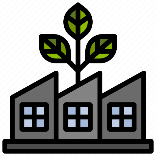 Factory, energy, consumption, destroy, industry, ecology, environment icon - Download on Iconfinder