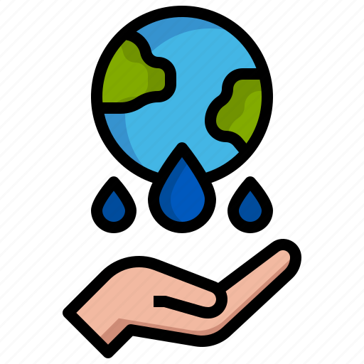 Save, the, water, world, drop, ecology icon - Download on Iconfinder