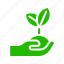 earth, eco, hand, plant 